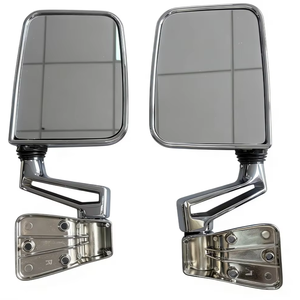 Nouveau rétroviseur latéral chromé pour Jeep Wrangler JK JL, étanche et durable, rétroviseur de voiture XMAXVISION - Product Image 1