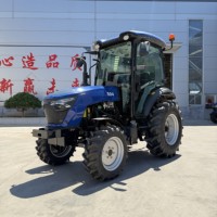 Tracteur agricole chinois neuf de 50 CV, mini, 4x4, multifonctionnel, Euro 5, avec pompe et boîte de vitesses
