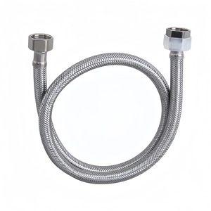 Tuyau <span class=keywords><strong>flexible</strong></span> en acier inoxydable tressé pour l'arrivée d'eau des toilettes - Product Image 6