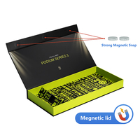 Boîte magnétique de luxe avec logo personnalisé pagaie de pickleball en carton rigide pour raquette de tennis boîte-cadeau en papier avec insert