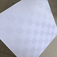 Azulejos de techo falso laminado de PVC 2x2