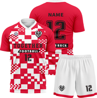 Maillots de football personnalisés en gros directement de l'usine, séchage rapide, 100% polyester, uniformes de football, réductions en gros pour les équipes et les clubs