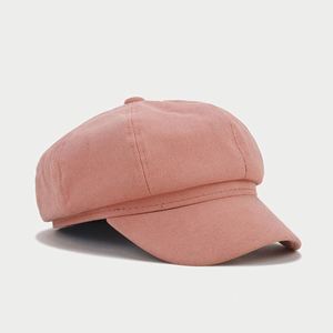 Béret vintage coréen pour femme, couleur unie, chaud et élégant, idéal pour l'automne et l'hiver, pour les occasions décontractées et les soirées. - Product Image 4