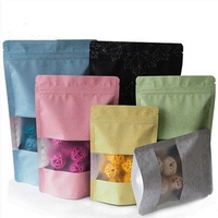 Sachet Doypack Personnalisé en Aluminium Imprimé, Plastique PET Coloré avec Fermeture Ziploc pour Emballage Alimentaire pour Animaux de Compagnie