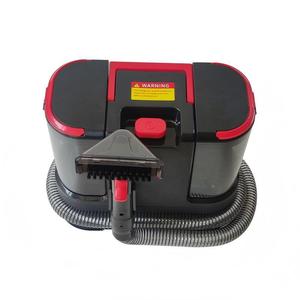 Limpiador de Alfombras con Vapor de Agua Caliente, Aspiradora Eléctrica de 220V, Cuerpo de Plástico, Mango Rojo, Boquilla Azul - Product Image 2