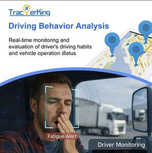 Trackerking - Cámara GPS Profesional para Gestión de Flotas de Vehículos, Video en Tiempo Real, Monitoreo del Comportamiento del Conductor, Alarma Anti-Sueño - Product Image 5