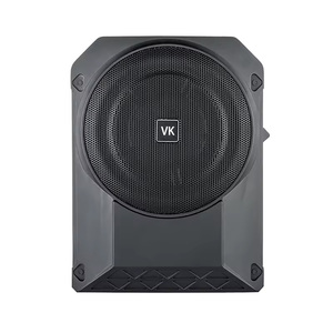 <span class=keywords><strong>Subwoofer</strong></span> de <span class=keywords><strong>voiture</strong></span> ultra-plat et mince VK V71 10 pouces DC 12V à bobine simple, modifié, en MDF, actif, haute puissance 800W, pour vente en gros - Product Image 1