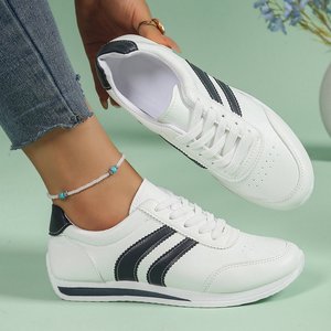 Женские повседневные спортивные кроссовки из Вулканизированной Ткани, Модные дышащие кроссовки на платформе, удобные амортизирующие кроссовки - Product Image 2