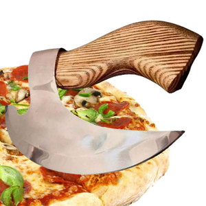 Hacha para Pizza Hecha a Mano, de Acero con Alto Contenido de Carbono, con Funda de Cuero, Cortador de Pizza Vikingo, Precio Económico - Product Image 3