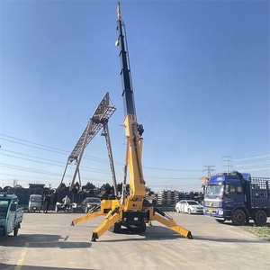 מנוף זחילה 8 טון קטן עם הרמת עכביש שלט רחוק ומנוף הידראולי נייד - Product Image 3