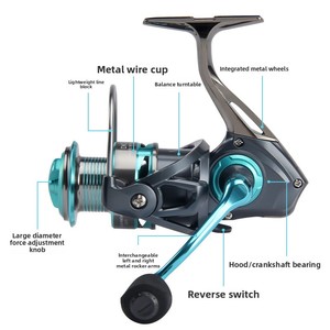 Carrete <span class=keywords><strong>de</strong></span> Pesca Haodun, Venta al por Mayor, Totalmente Metálico, Negro, Señuelo <span class=keywords><strong>de</strong></span> Pesca, Micro Caña <span class=keywords><strong>de</strong></span> <span class=keywords><strong>Mar</strong></span>, Carrete para Pesca <span class=keywords><strong>de</strong></span> Grandes Peces, <span class=keywords><strong>Mano</strong></span> Derecha, DK - Product Image 4