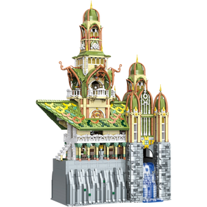 Serie 9 in 1 serie di blocchi di scena di strada modello di blocco di costruzione di <span class=keywords><strong>fratellanza</strong></span> di arpista Set di blocchi giocattolo per bambini - Product Image 1