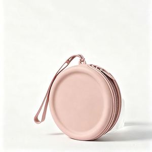Silicone Coin Purse, Waterproof <b>Mini</b> Zipper <b>Pouch</b> with Wrist Strap, Storage Bag - Product Image 3