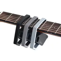 Flanger FC-33 yeni mekanik yapısı alüminyum alaşımlı gitar Capo Capotasto hızlı değişim kelepçe + 3 kalınlığı 1 hediye çeki
