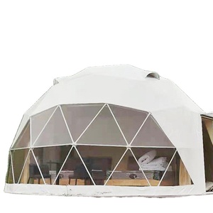 <span class=keywords><strong>Kit</strong></span> de tente dôme géodésique transparent 6M préfabriqué hôtel du désert de <span class=keywords><strong>luxe</strong></span> maison avec salle de bain exposition salon VIP dôme - Product Image 6