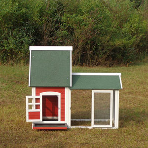 Vente en gros de clapier en bois massif pour <span class=keywords><strong>animaux</strong></span> de compagnie, abri extérieur imperméable de style à la mode pour <span class=keywords><strong>animaux</strong></span> de compagnie - Product Image 4