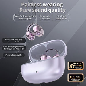 Écouteurs à clip d'oreille sans fil élégants <span class=keywords><strong>130H</strong></span> longue durée de vie de la batterie Design de mode Écouteurs sans douleur avec son stéréo surround - Product Image 3