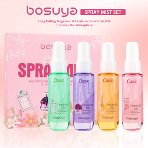Wholesale Bosuya 5-Piece Women Fragrance Body Mist <b>Set</b> Long Lasting Parisian Scent Mini Perfume Gift <b>Sets</b> High Grade Quality - Product Image 4