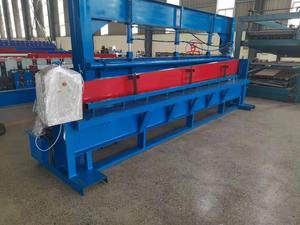 Máquina manual de corte y doblado de láminas de hierro y metal, 4m, 6m