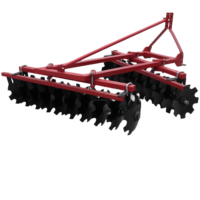 Grada de Discos de Alta Calidad y Gran Resistencia para Tractor, Montada en Tres Puntos, 40-70 CV, Diésel, con Rodamientos y Engranajes