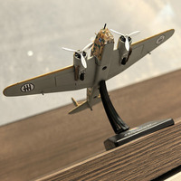 Kits de modèles d'avions bombardiers en alliage, modèle d'avion de la Seconde Guerre mondiale, modèle d'avion en métal Fiat BR.20, modèle d'avion personnalisé à l'échelle 1/200