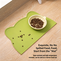 Usine de tapis en silicone pour animaux de compagnie professionnels |   Tapis de nourrissage pour chat imperméable et antidérapant en gros |   Accessoires pour animaux de compagnie en marque privée