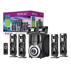 SONAC TG-1005 5.1最畅销带放大器的专业多媒体家庭影院扬声器系统