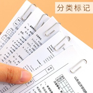 Deli Paper <b>Clips</b> 3# 100 Pieces Per Box Office Supply Metal Electroplated Surface - Product Image 4