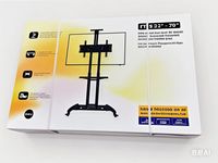 Troli Bergerak Bermotor Ava1800 dengan Putaran 360 Derajat dan Kapasitas 220 lbs untuk TV 55-90 Inci - Dudukan TV Ruang Tamu