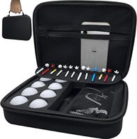 Nylon-Reißverschluss-Tasche für Golfzubehör, Wasserdicht und Geruchsdicht, Tragetasche für Golftees und Handschuhe
