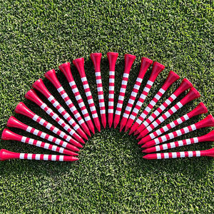 Tees de golf en bois de bambou 70mm 83mm en boîte type cigarette, logo personnalisé imprimé, vente en gros d'accessoires de golf - Product Image 3
