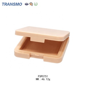 <b>PLA</b> Biodegradable Cosmetic Packaging Custom Blush Compact case <b>Pla</b> Biodegradable Cosmetic Blush Containers with Mirror - Product Image 4