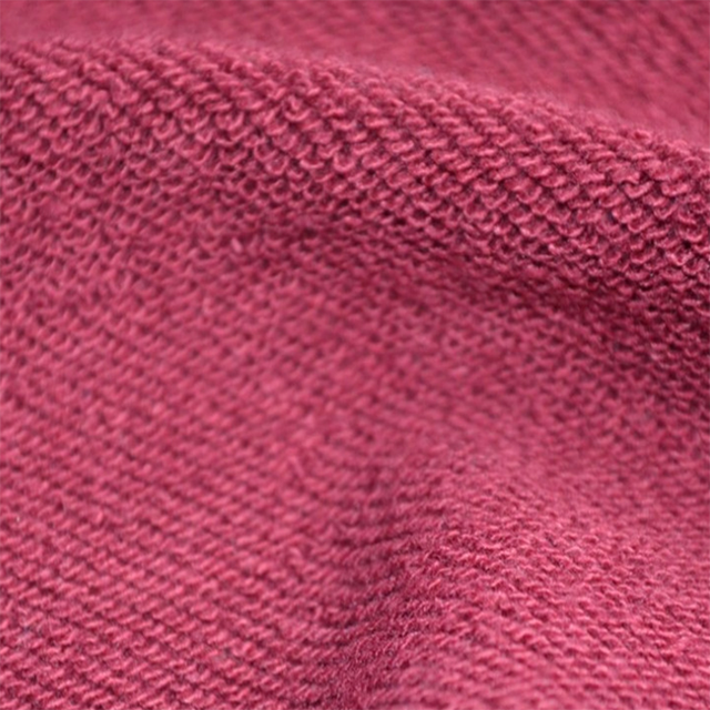 100% Cotton Knitted French  Terry Fabric for Sweater and Sportswear