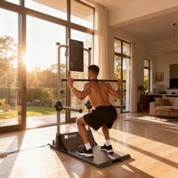 Aptus Fitness Master, machine de fitness multifonctionnelle, entraînement dynamique numérique avec poids, pliable, portable, Gym Master