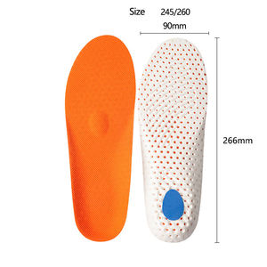 Custom Breathable Shock Absorption Eva comfort Sports Insole Elastic <b>Soft</b> <b>Shoe</b> Insole for Flat Feet - Product Image 6