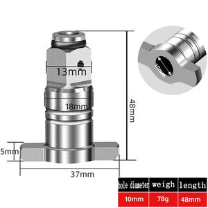 Image Electric Wrench Adapter 1/4 Inch T-Handle Multi Functional Drill Bit Conversion Head For Power <b>Tools</b> - Product Image 2