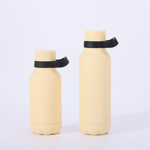 Custom logo Vacuum Insulated Stainless Steel <strong>Water</strong> <strong>Bottle</strong> Small Mouth <strong>Water</strong> <strong>Bottle</strong> with Silicone Handle - Product Image 5