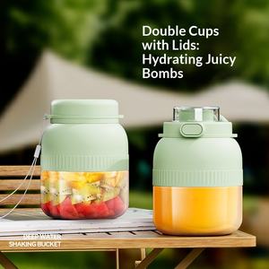 Vaso exprimidor eléctrico portátil USB de gran capacidad para hielo picado, tipo Ton-Ton, para uso doméstico - Product Image 3