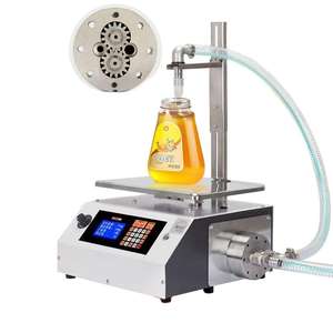 4L/M pâte <span class=keywords><strong>de</strong></span> miel visqueuse huile <span class=keywords><strong>de</strong></span> cuisson saindoux Sauce au chocolat sirop pâte <span class=keywords><strong>de</strong></span> sésame engrenage pompe à huile pesage liquide Machine <span class=keywords><strong>de</strong></span> remplissage - Product Image 3