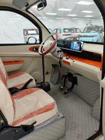 Fournisseur d'usine, mini-voiture électrique à 2 portes sans permis de conduire, véhicule électrique à énergie nouvelle, voiture électrique à 4 roues, 1000W pour adultes