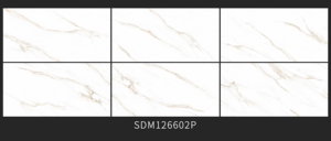 Venta al por Mayor de Baldosas de Porcelana Cerámica para Escaleras de Piso, Acabado Blanco Brillante, Tipo Mármol - Product Image 6