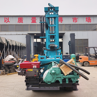 ZHIZUAN 1500m Foreuse hydraulique pneumatique diesel montée sur chenilles pour puits d'eau, machine de forage rotative avec pompe, directement de l'usine
