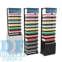 Présentoir à cigarettes sur pied, présentoir à cigarettes, présentoir de magasin de pharmacie, présentoir à cigarettes