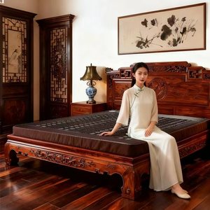 Matelas de <span class=keywords><strong>massage</strong></span> en jade semi-naturel 750*1800*30mm avec oligo-éléments La perspective fonctionnelle de maille de soins de santé peut être choisie - Product Image 3