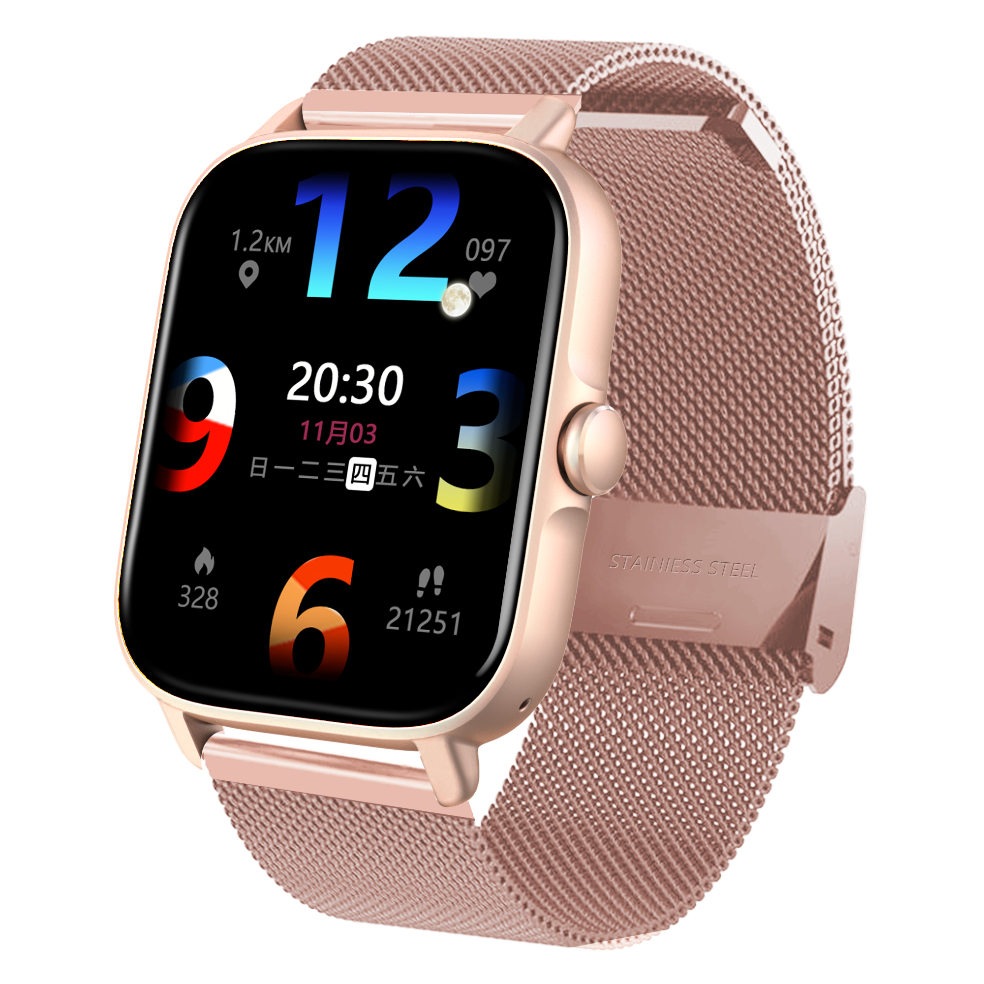 Новое поступление 2022, Роскошные Смарт-часы с камерой и вызовами для мужчин и женщин