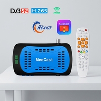 جهاز استقبال القنوات الفضائية الرقمية عالي الدقة DVB-S2 طراز GX6605H مع فك تشفير H.265 للبث المجاني