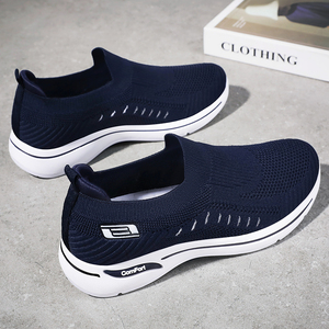 Light Weight New Style Women Leather Shoes Hard-wearing Walking Stylish Sock Sneakers - Product Image 6