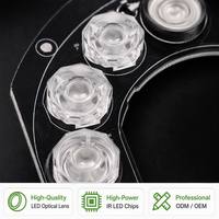 Carte PCBA LED infrarouge SMD 850nm personnalisée pour caméra CCTV, longue portée, sans point rouge, Epistar, directement de l'usine OEM
