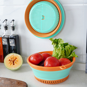 Couverture alimentaire pliable pour la maison, couverture de table ronde en plastique anti-insectes, anti-mouches, pour pique-nique, réutilisable, de qualité alimentaire, anti-poussière - Product Image 4