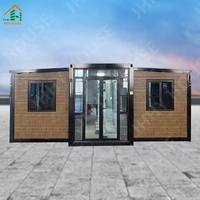 Maison conteneur papillon préfabriquée 2 3 chambres à coucher maisons conteneurs modulaires extensibles